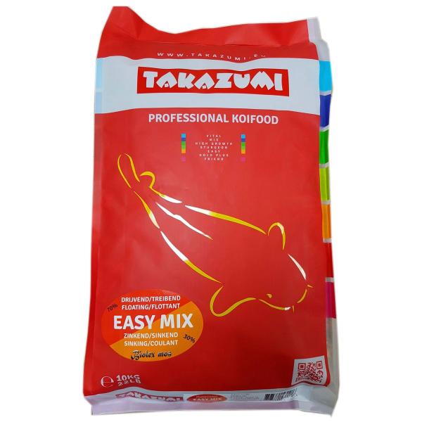 Takazumi Koi-Futter Easy Mix - Ganzjahres Futter ab 4°C 10,0kg